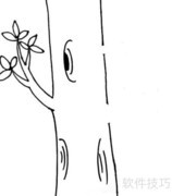 啄木鸟简笔画分步教程