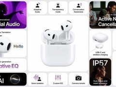 苹果发布AirPods 5：首款带主动降噪的开放式耳机，9月18日开售
