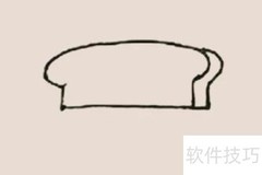 面包机简笔画教程