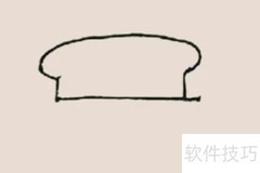 面包机简笔画教程