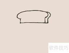 简笔画：面包机