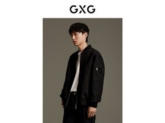 GXG暗纹棒球领夹克154元