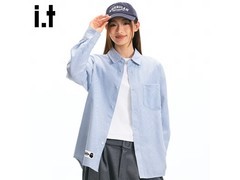 fingercroxx牛津纺条纹衬衫