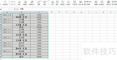 Excel取消分类汇总方法