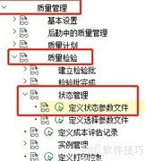 SAP QM质量检验状态参数编辑指南