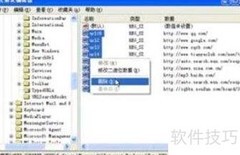 清除IE地址栏历史记录