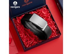navigare男士头层牛皮皮带，低至133元