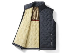 真维斯男士羊羔绒马甲HY - 8818低至49元