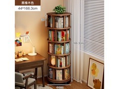 锦需木360°旋转书架特惠