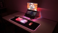 想要电竞氛围感桌搭？联想极光机械键盘GK10pro+游戏鼠标GM11pro一步到位