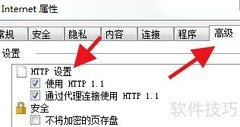 Win11设置Internal HTTP选项