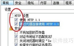 Win11设置Internal HTTP选项