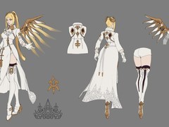 守望先锋2官宣Project YoRHa联动，天使化身白司令官皮肤引热议