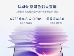 vivo X300s官宣：蔡司两亿像素+144Hz直屏+超感振感的超能小V单旗舰