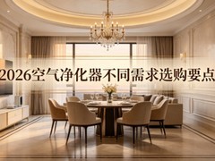 2026空气净化器9大品牌推荐：不同需求选购要点