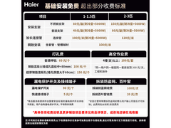 海尔小红花空调2匹立柜式