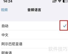 iPhone14音频自动模式设置