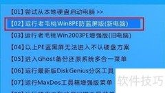 老毛桃计算器整数分区教程