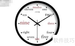 钟表的英语怎么说
