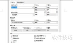 文本格式设置技巧
