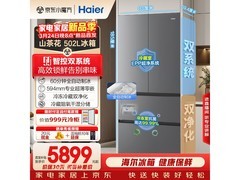 海尔山茶花曜夜冰箱502L