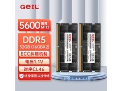 GeIL千禧32GB DDR5 5600内存条低价购