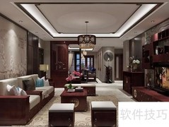 客餐厅一体隔断设计
