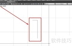 CAD绘制门关闭符号