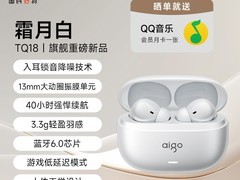 爱国者TQ18蓝牙耳机活动价低至169元
