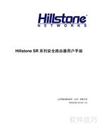 Hillstone SR系列路由器手册
