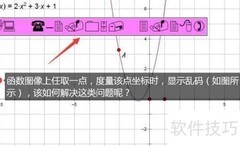 Sketchpad坐标乱码解决方法