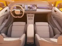 名爵MG4 EV内饰曝光 2025年上市