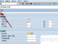 中石化ERP安全阀检验日期修改