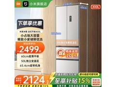 米家400L法式冰箱600元