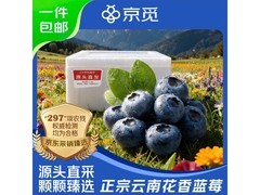 京觅云南蓝莓4盒仅29.9元，满减券后超划算！