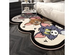 KAYE猫鼠卡通儿童床边地毯