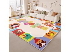 KAYE儿童房地毯限时19元