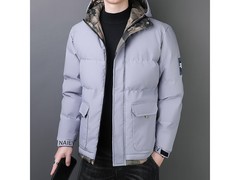 真维斯男士防风加绒棉服清仓89元