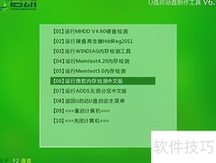 u启动v6.1检测系统