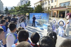 行业首创嵌入式一级能效热水器！卡萨帝无界U7走进海尔希望小学