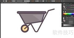 道路工具图标设计