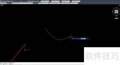 CAD2021绘制样条曲线方法