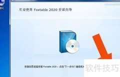 Foxtable2020安装指南
