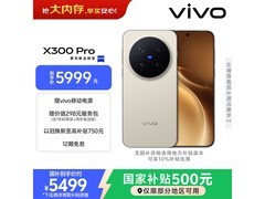 vivo X300 Pro 5G手机活动价低至5169元