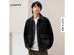 gxgjeans男牛仔夹克秋款