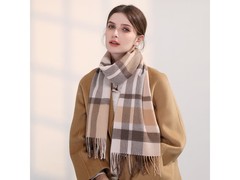 达芬奇密码绵羊毛围巾，129 元领券到手 59 元