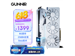 GUNNIR Arc A770 8G白显卡1201元
