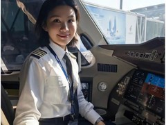 C919首飞女机长于悦：从南航飞行员到国产大飞机里程碑