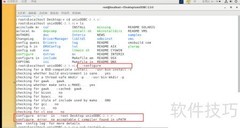编译安装提示无可用C编译器