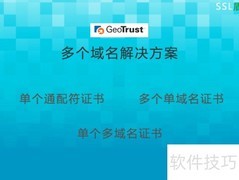 企业SSL证书选择指南